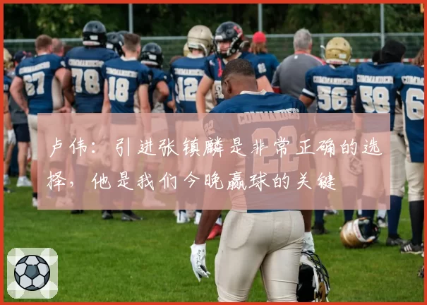 卢伟：引进张镇麟是非常正确的选择，他是我们今晚赢球的关键